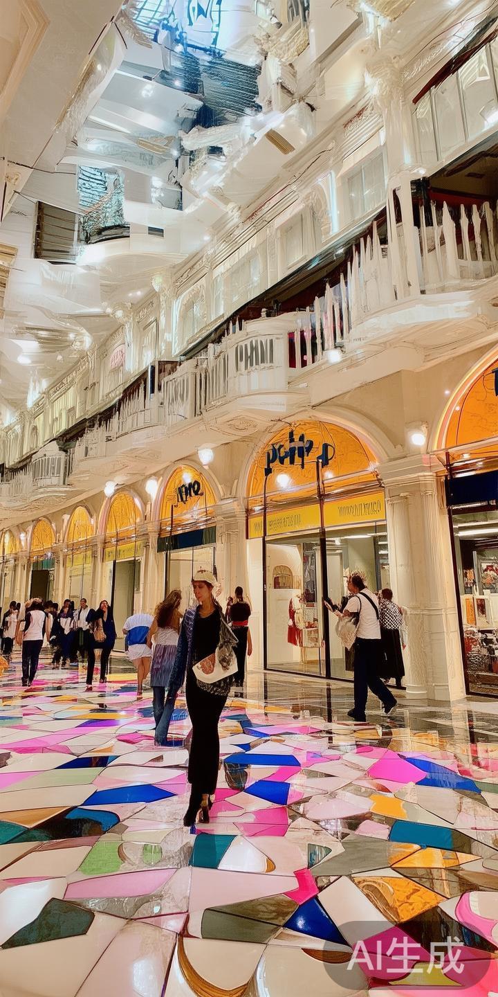 在澳门威尼斯人购物区体验全球时尚风采，成为众多时尚
